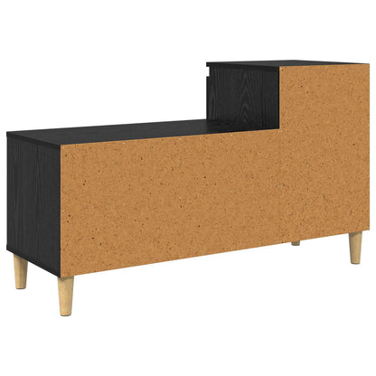 Skříň Na Obuv 102 X 36 X 60 Cm Kompozitní Dřevo Černý Dub