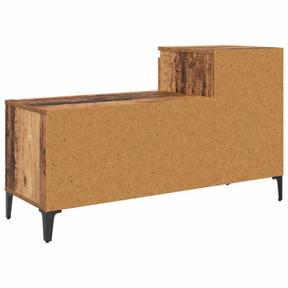Skříň Na Obuv 102 X 36 X 60 Cm Kompozitní Dřevo Staré Dřevo