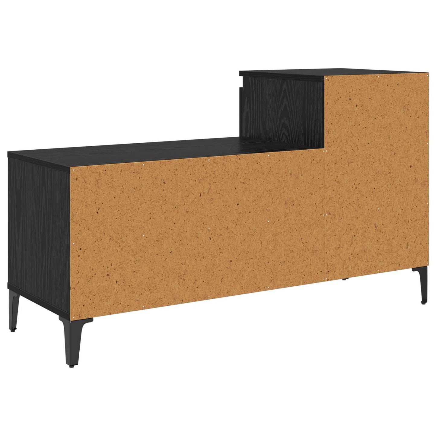 Skříň Na Obuv 102 X 36 X 60 Cm Kompozitní Dřevo Černý Dub