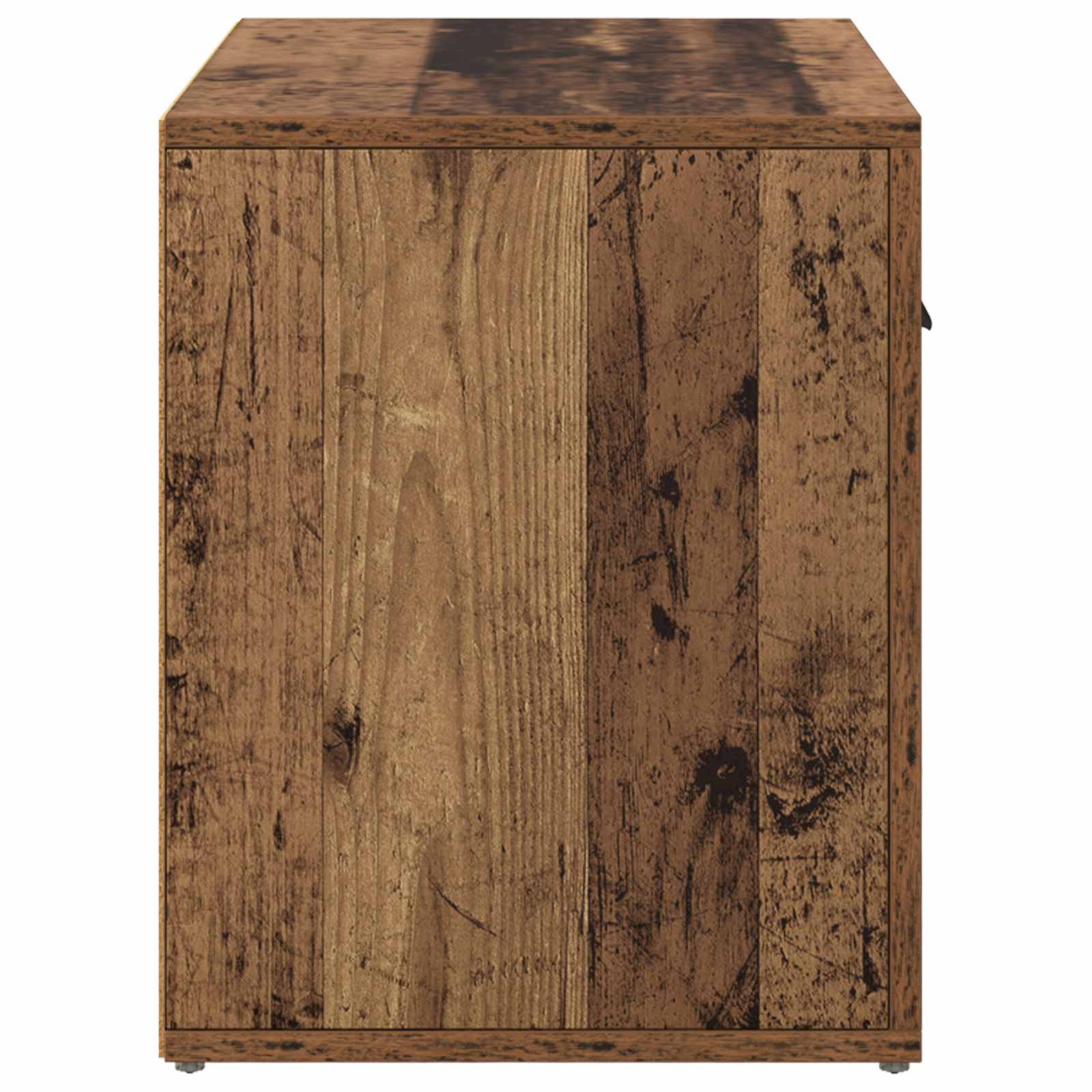 Noční Skříňka Staré Dřevo 35 X 60 X 50 Cm Kompozitní Dřevo