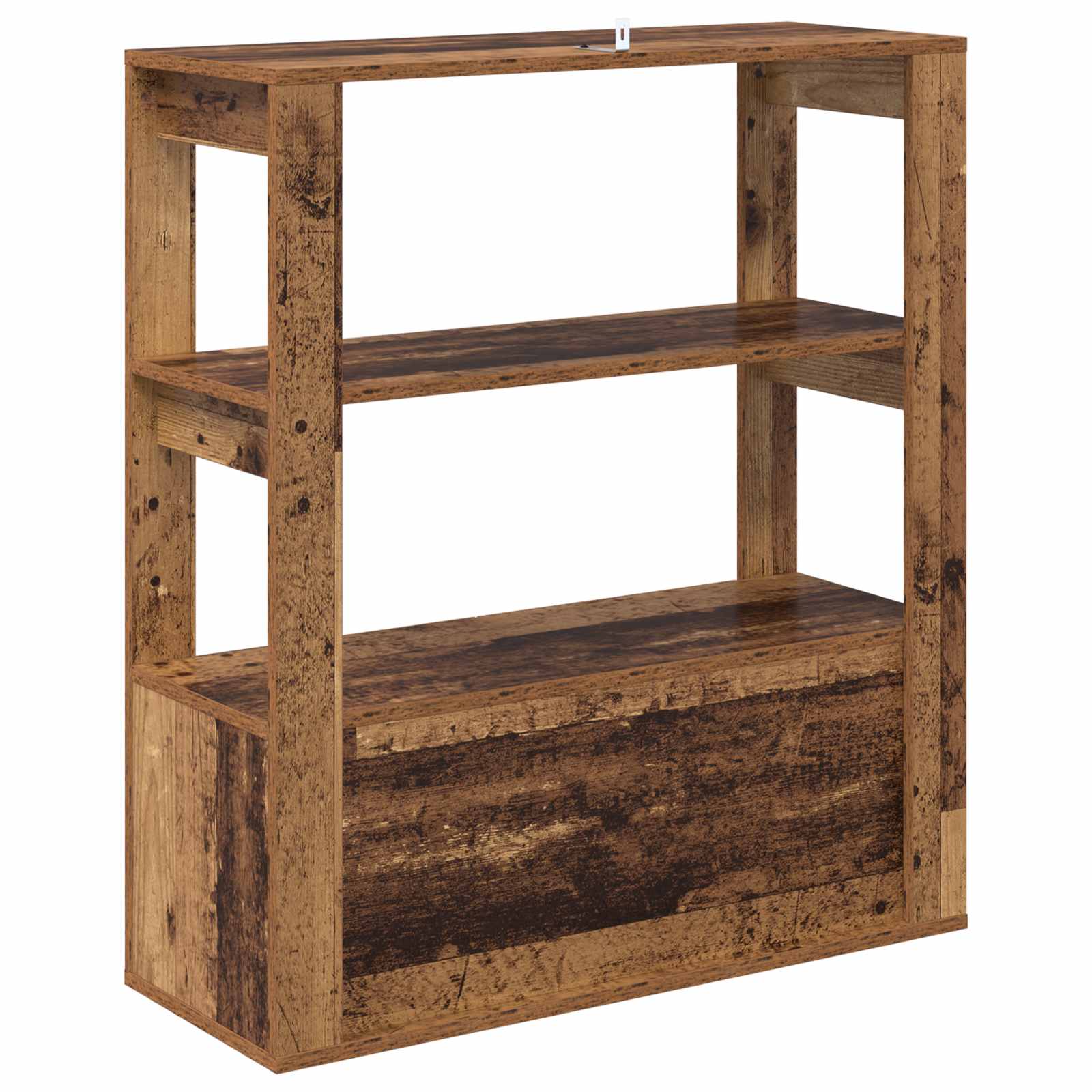 Servírovací Skříň Staré Dřevo 30 X 80 X 90 Cm Kompozitní Dřevo