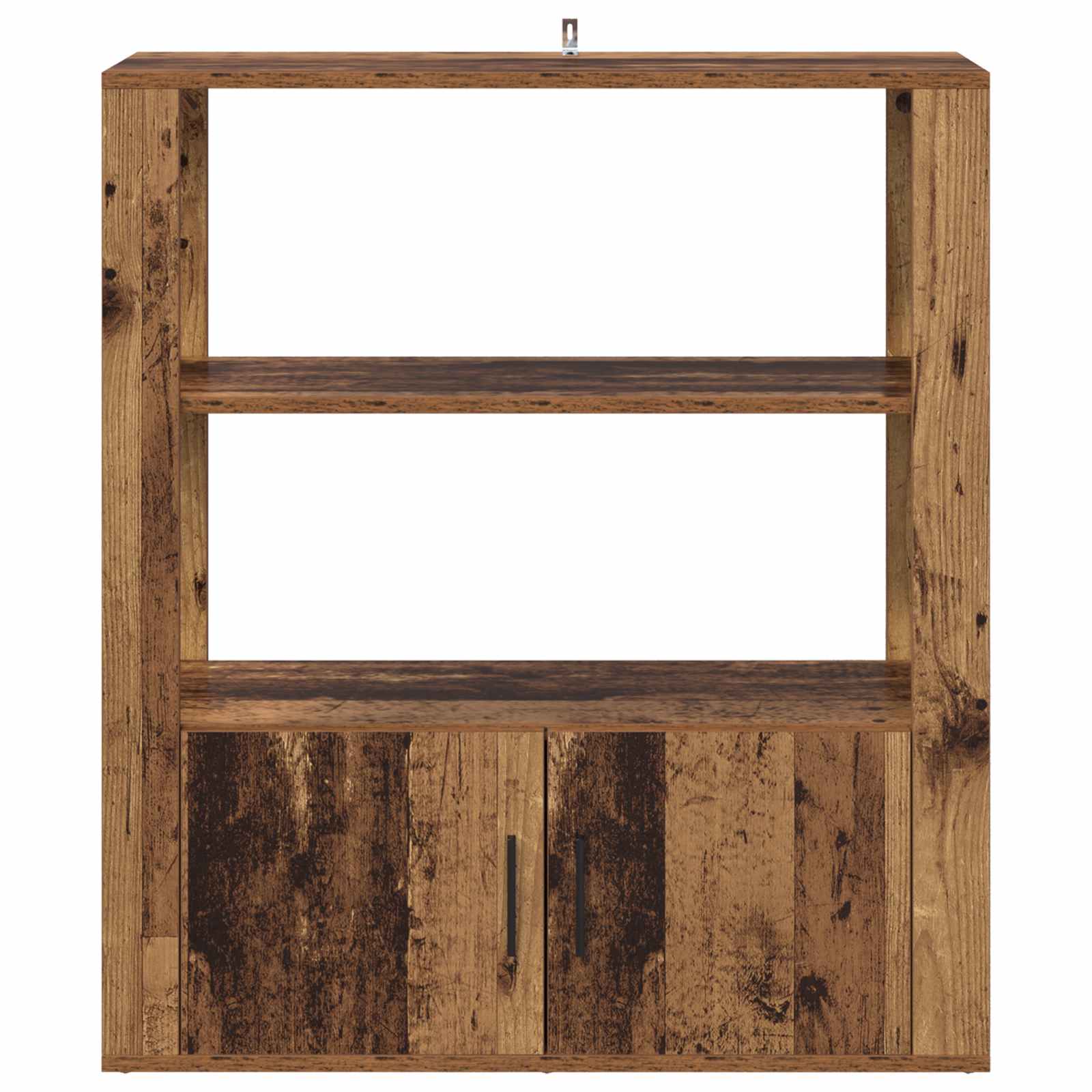 Servírovací Skříň Staré Dřevo 30 X 80 X 90 Cm Kompozitní Dřevo