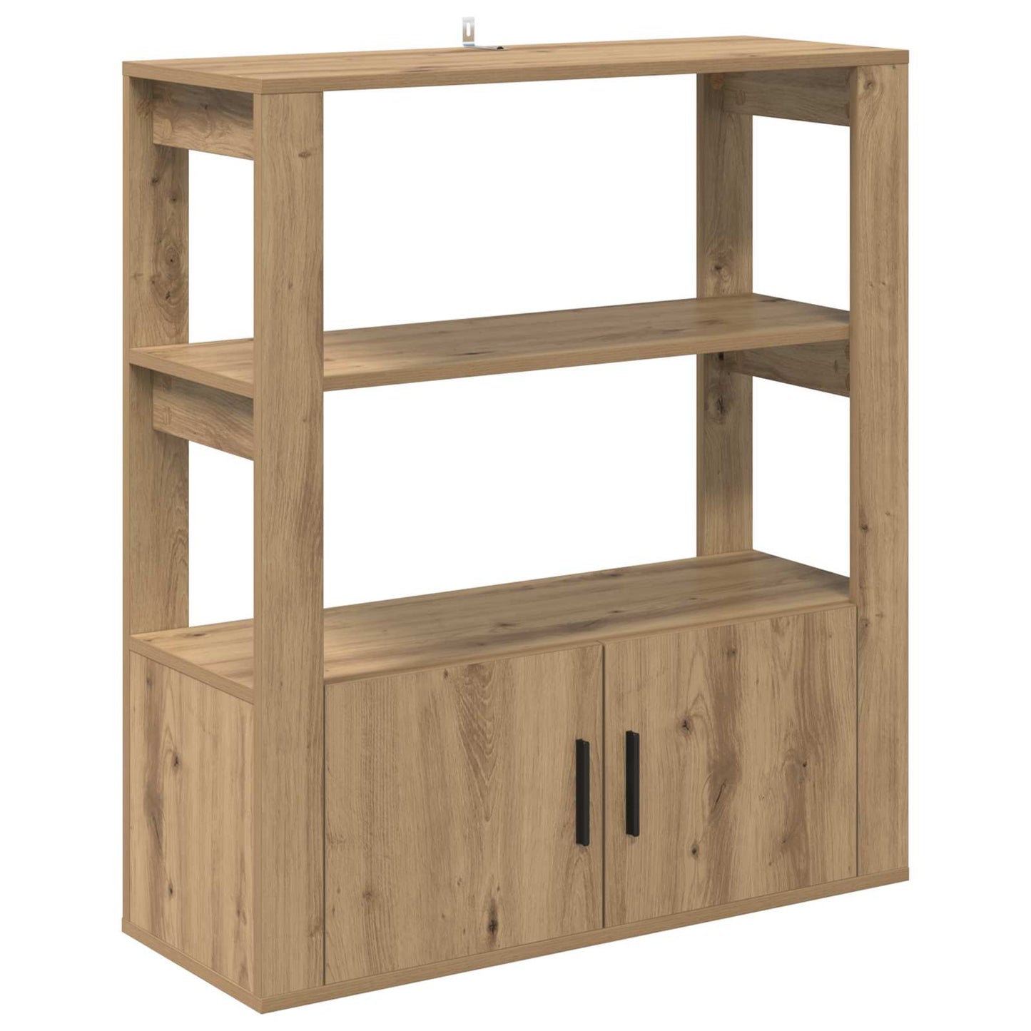 Servírovací Skříň Dub Artisan 30 X 80 X 90 Cm Kompozitní Dřevo