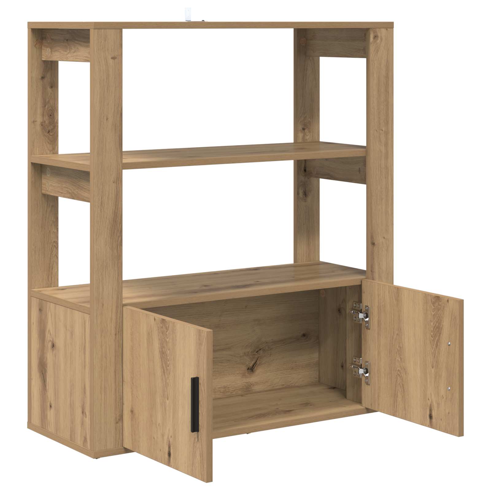 Servírovací Skříň Dub Artisan 30 X 80 X 90 Cm Kompozitní Dřevo