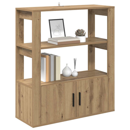 Servírovací Skříň Dub Artisan 30 X 80 X 90 Cm Kompozitní Dřevo