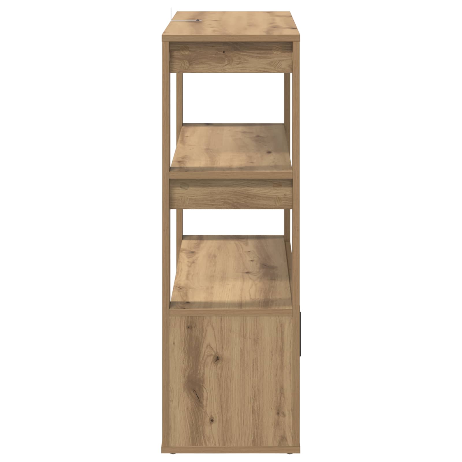 Servírovací Skříň Dub Artisan 30 X 80 X 90 Cm Kompozitní Dřevo