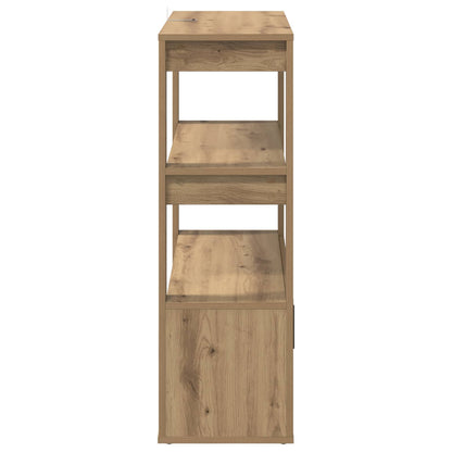 Servírovací Skříň Dub Artisan 30 X 80 X 90 Cm Kompozitní Dřevo