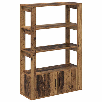 Servírovací Skříň Staré Dřevo 30 X 80 X 119,5 Cm