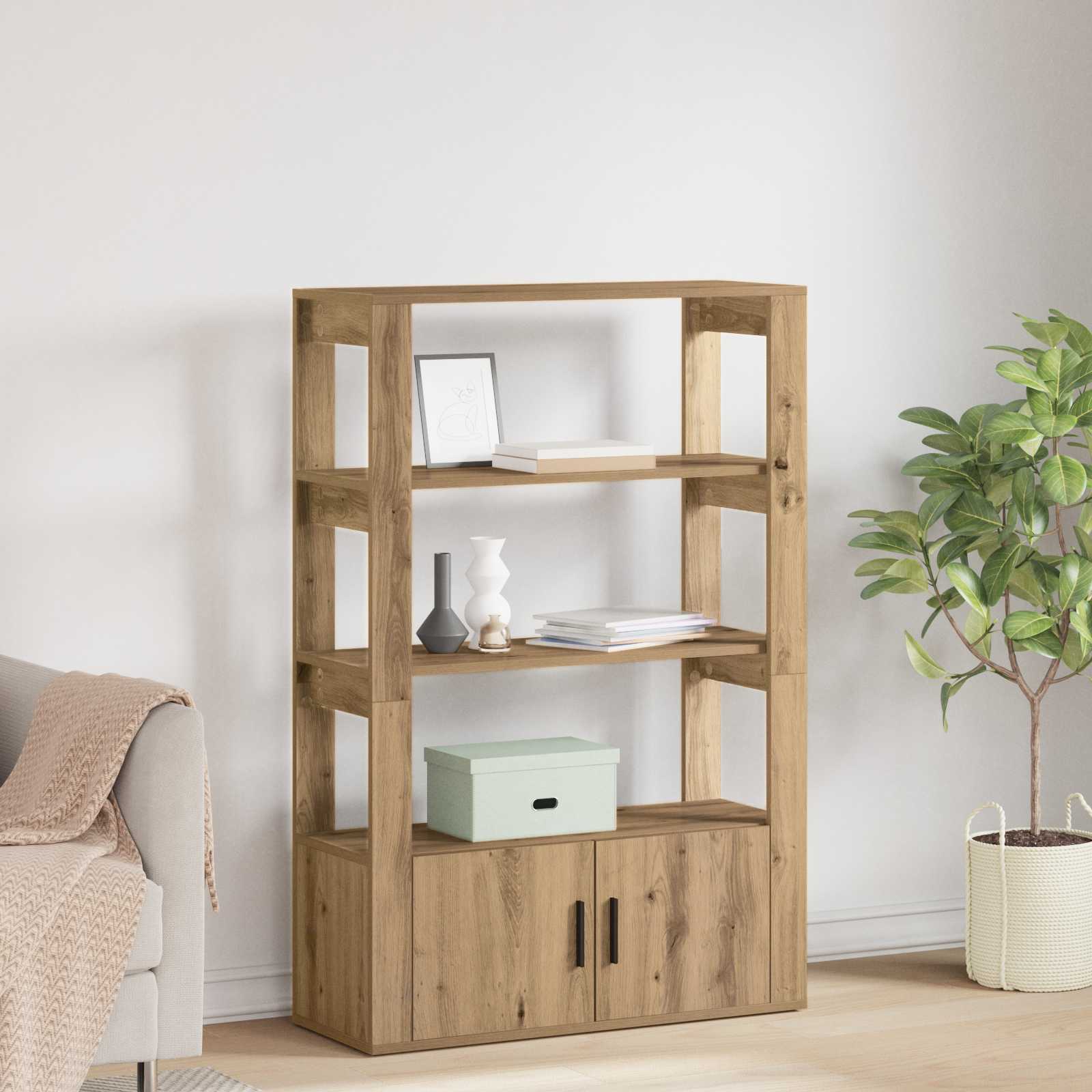 Servírovací Skříň Dub Artisan 30 X 80 X 119,5 Cm