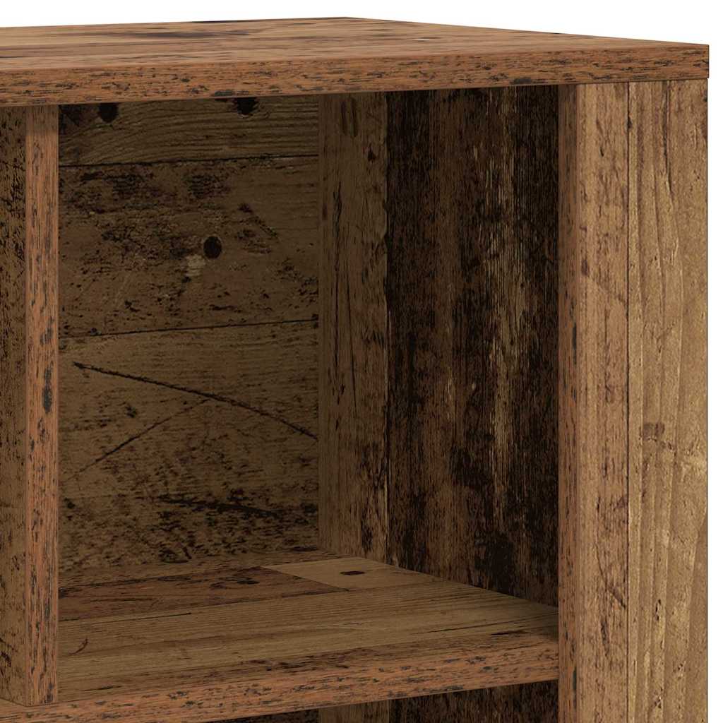 Servírovací Skříň Staré Dřevo 80 X 30 X 53 Cm Kompozitní Dřevo