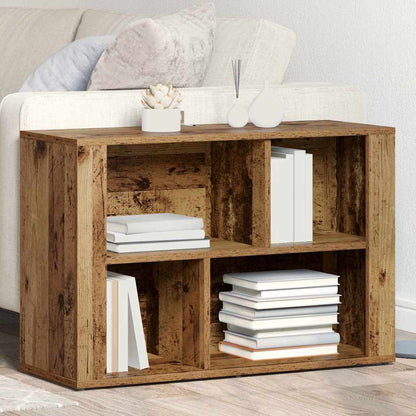 Servírovací Skříň Staré Dřevo 80 X 30 X 53 Cm Kompozitní Dřevo