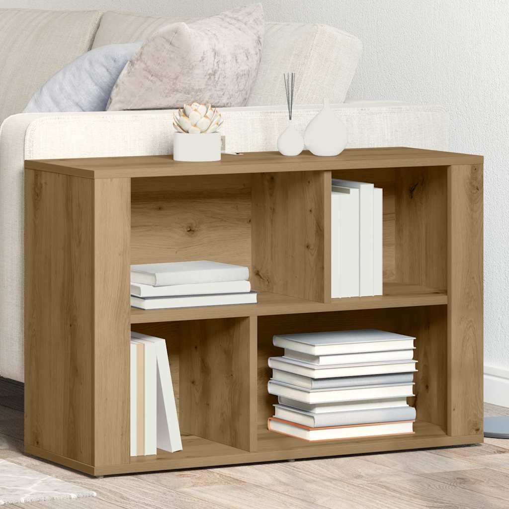 Servírovací Skříň Artisanový Dub 80 X 30 X 53 Cm