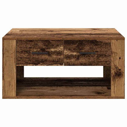 Konferenční Stolek Staré Dřevo 80 X 50 X 40 Cm Kompozitní Dřevo