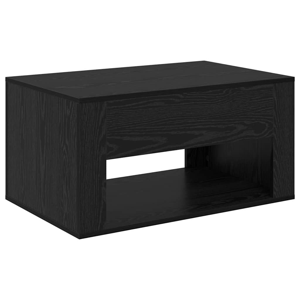 Konferenční Stolek Černý Dub 80 X 50 X 40 Cm Kompozitní Dřevo
