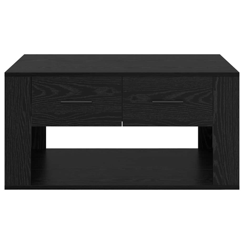 Konferenční Stolek Černý Dub 80 X 50 X 40 Cm Kompozitní Dřevo