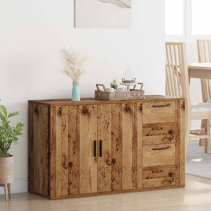 Servírovací Skříň Staré Dřevo 100 X 33 X 59.5 Cm