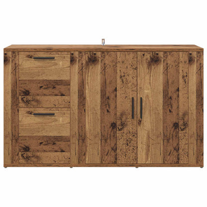 Servírovací Skříň Staré Dřevo 100 X 33 X 59.5 Cm