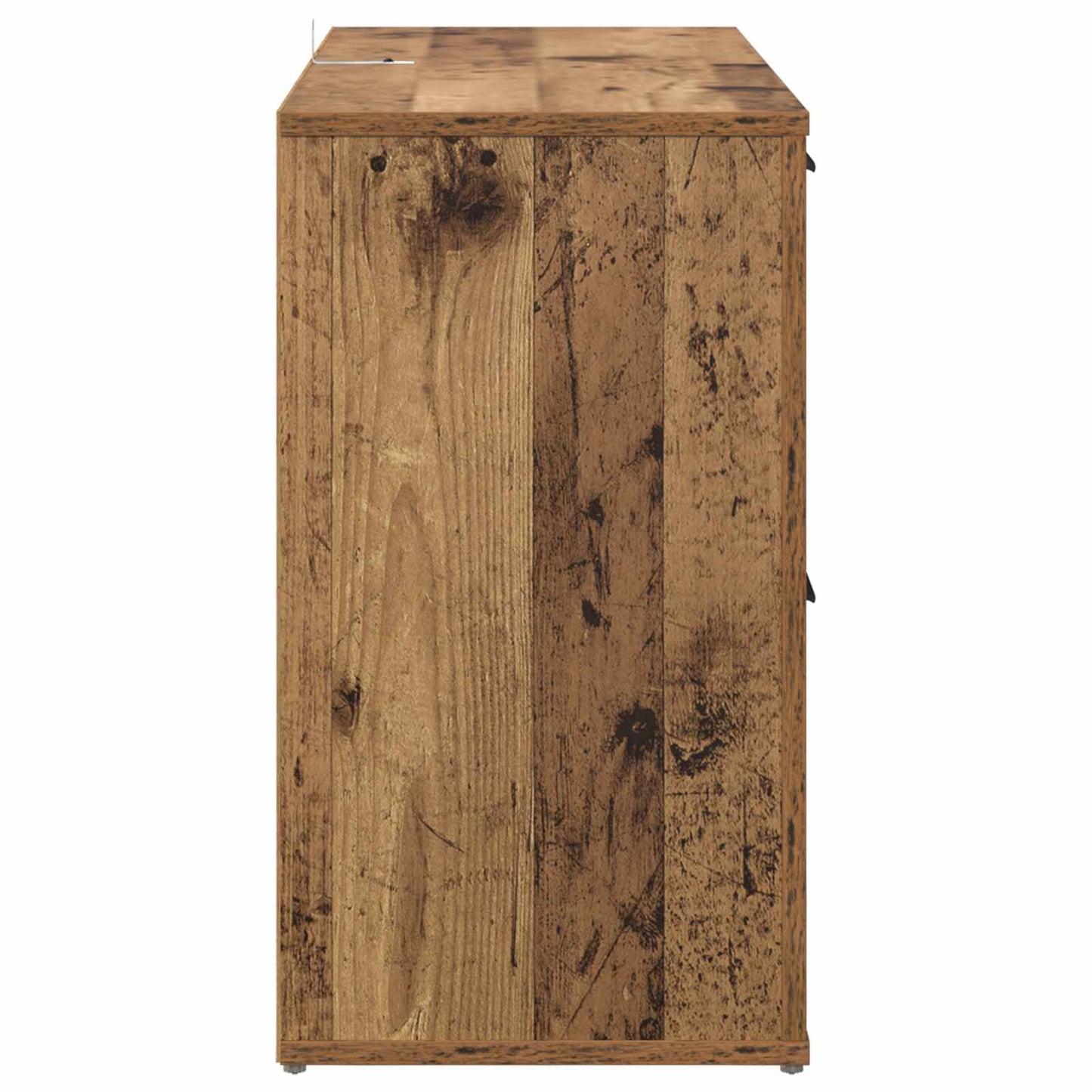 Servírovací Skříň Staré Dřevo 100 X 33 X 59.5 Cm