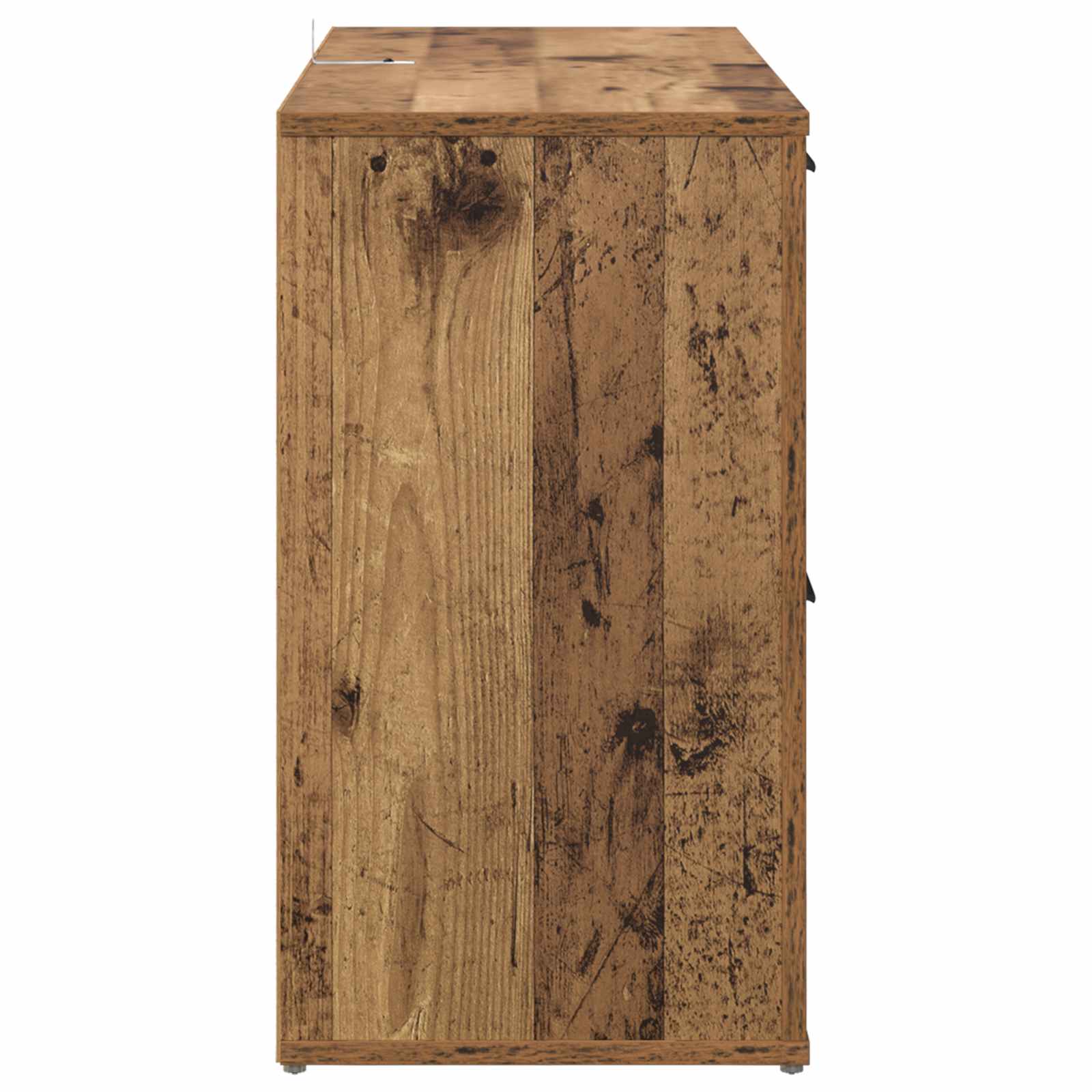 Servírovací Skříň Staré Dřevo 100 X 33 X 59.5 Cm
