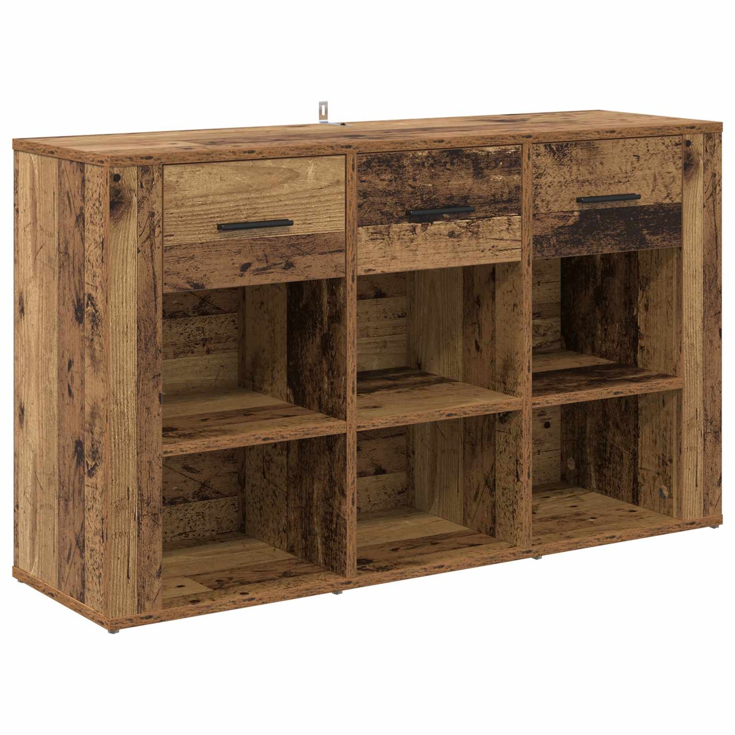 Servírovací Skříň Staré Dřevo 100 X 30 X 59,5 Cm