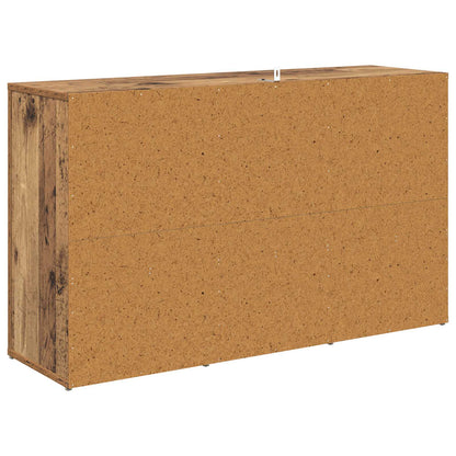 Servírovací Skříň Staré Dřevo 100 X 30 X 59,5 Cm