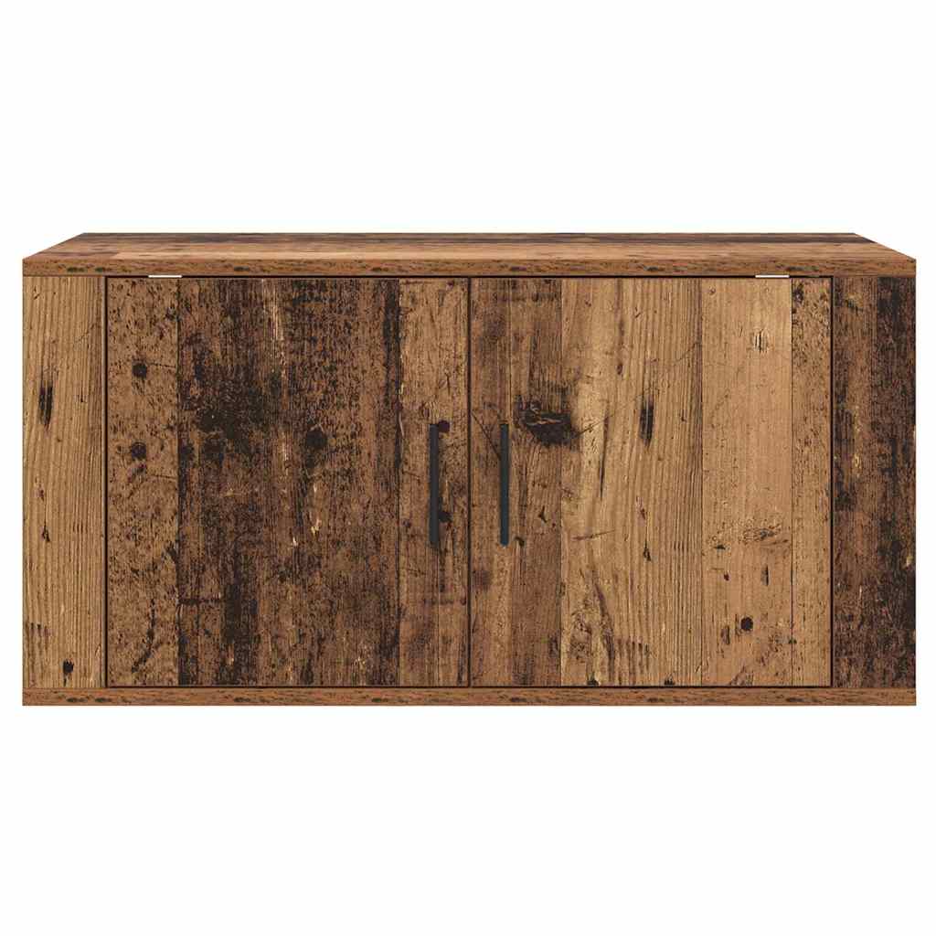 Nástěnný Tv Kabinet 80 X 34.5 X 40 Cm Staré Dřevo