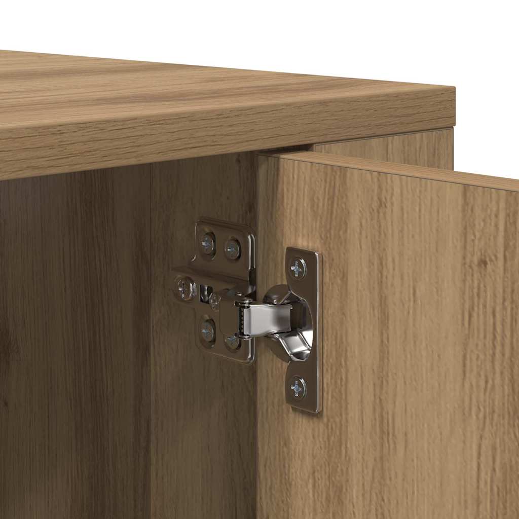 Nástěnný Tv Kabinet 80 X 34.5 X 40 Cm Dub Artisan