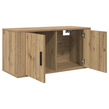 Nástěnný Tv Kabinet 80 X 34.5 X 40 Cm Dub Artisan