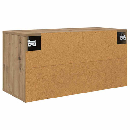 Nástěnný Tv Kabinet 80 X 34.5 X 40 Cm Dub Artisan