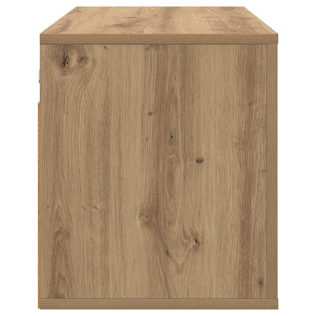 Nástěnný Tv Kabinet 80 X 34.5 X 40 Cm Dub Artisan