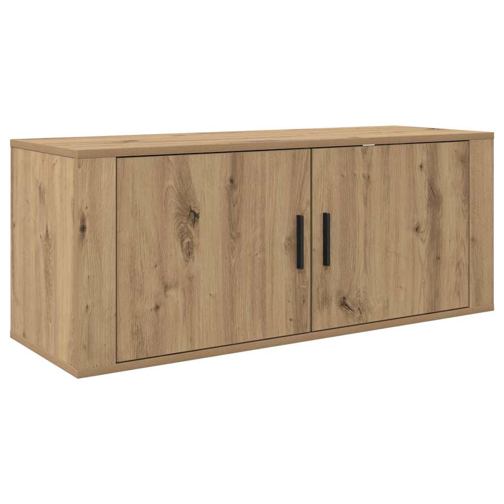Nástěnný Tv Kabinet 100 X 34,5 X 40 Cm Artisanový Dub