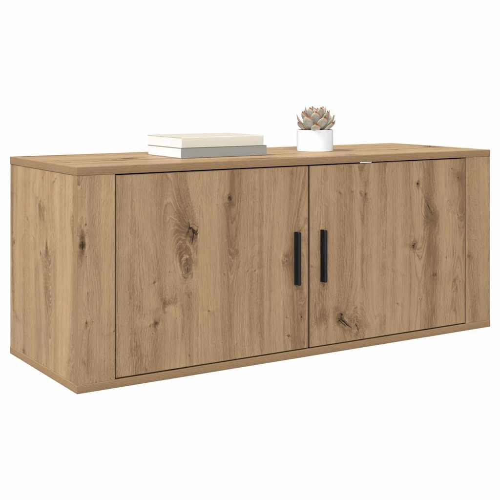 Nástěnný Tv Kabinet 100 X 34,5 X 40 Cm Artisanový Dub