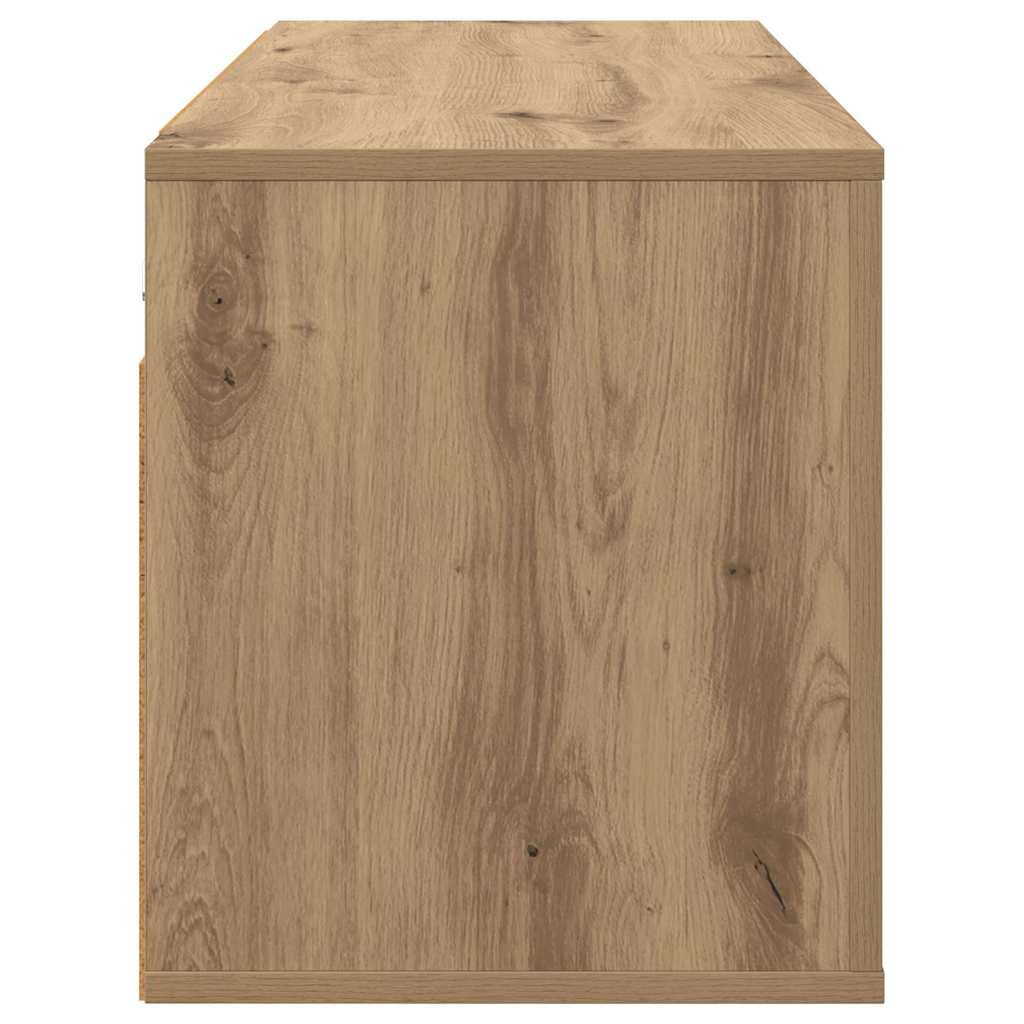 Nástěnný Tv Kabinet 100 X 34,5 X 40 Cm Artisanový Dub