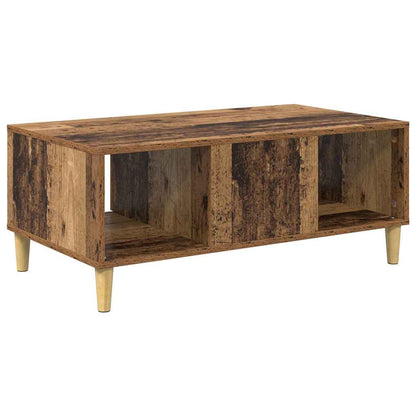 Konferenční Stolek Staré Dřevo 90 X 50 X 26.5 Cm