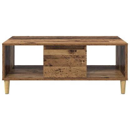 Konferenční Stolek Staré Dřevo 90 X 50 X 26.5 Cm
