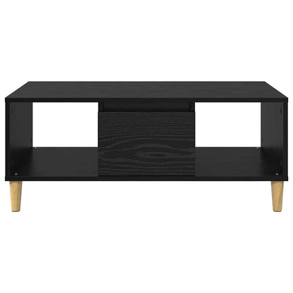 Konferenční Stolek Černý Dub 90 X 50 X 26.5 Cm Kompozitní Dřevo
