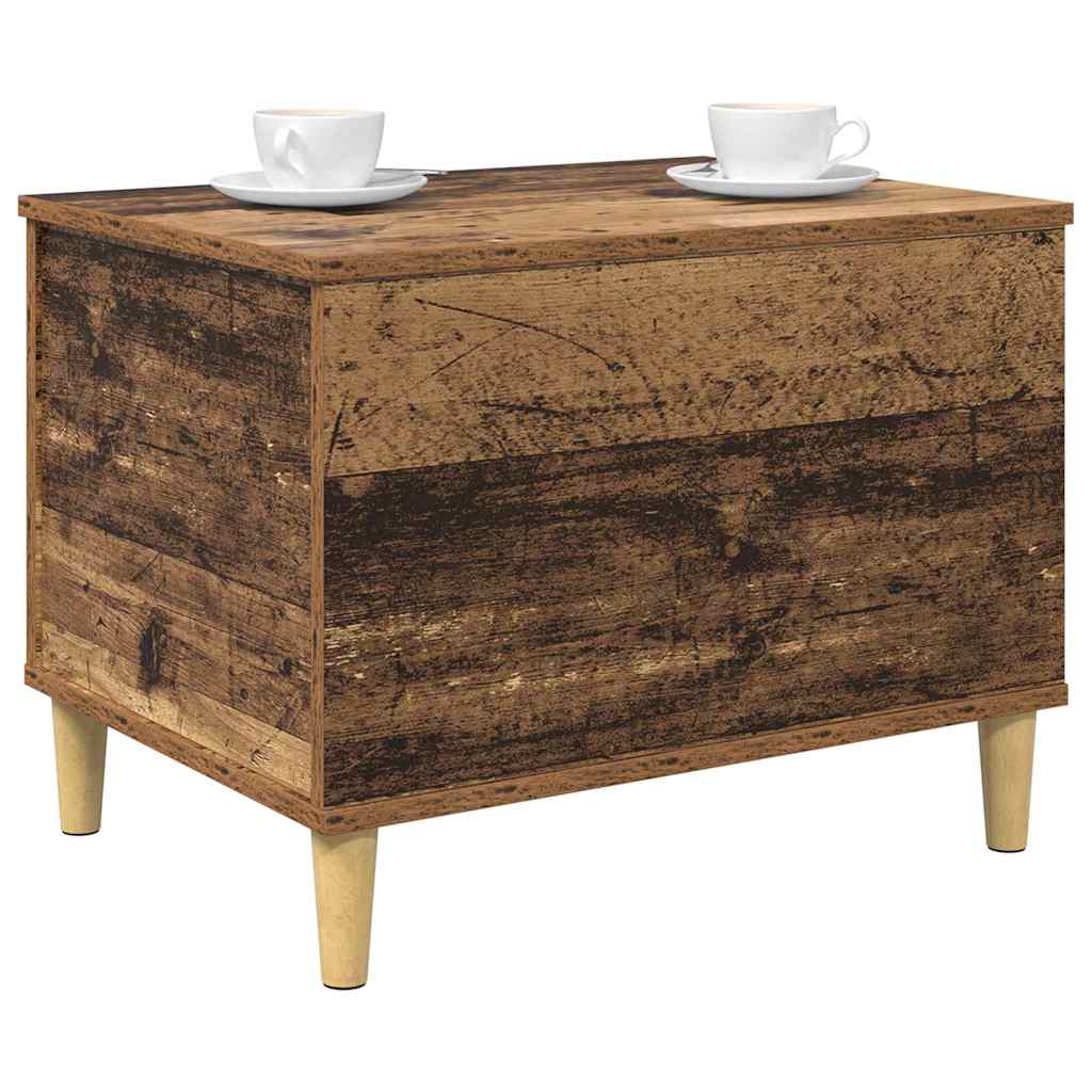 Noční Skříňka Staré Dřevo 60 X 44,5 X 45 Cm Kompozitní Dřevo