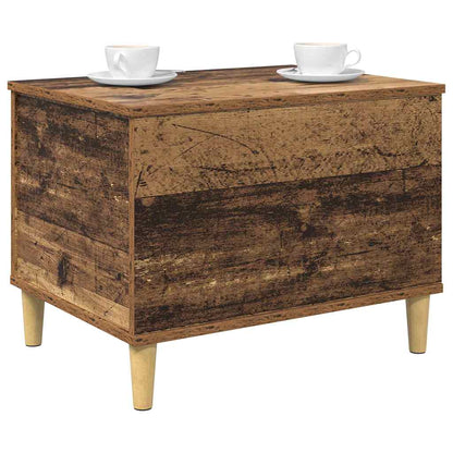 Noční Skříňka Staré Dřevo 60 X 44,5 X 45 Cm Kompozitní Dřevo