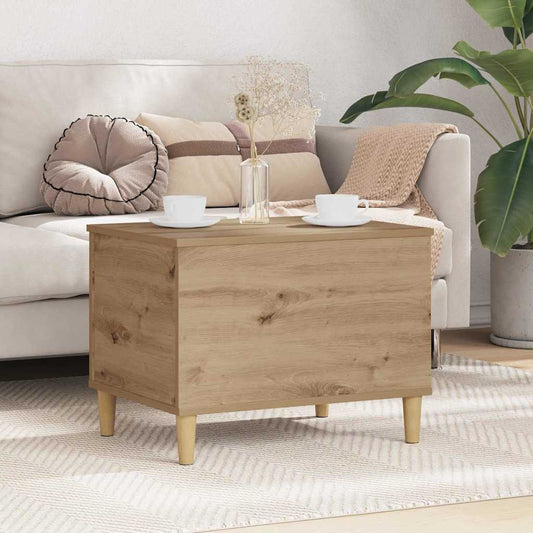 Noční Skříňka Artisanový Dub 60 X 44,5 X 45 Cm Kompozitní Dřevo