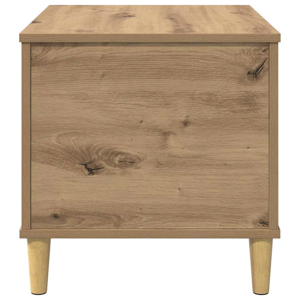 Noční Skříňka Artisanový Dub 60 X 44,5 X 45 Cm Kompozitní Dřevo