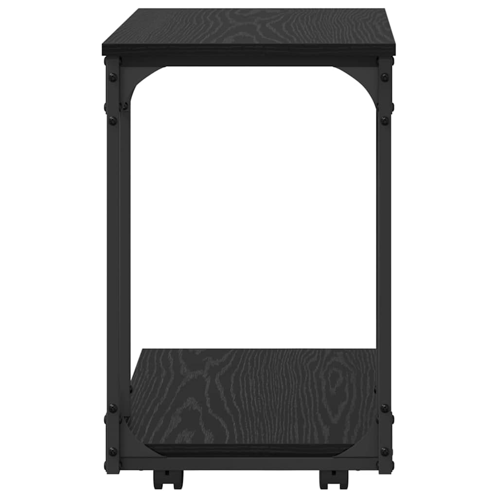 Boční Stůl Černý Dub 50 X 35 X 55.5 Cm Kompozitní Dřevo