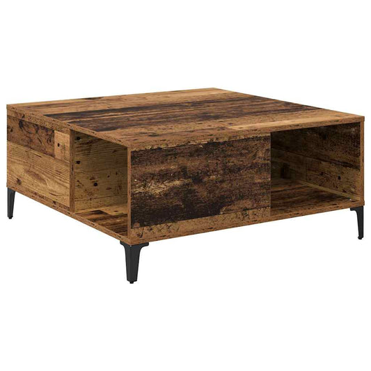Konferenční Stolek Staré Dřevo 80 X 80 X 36,5 Cm