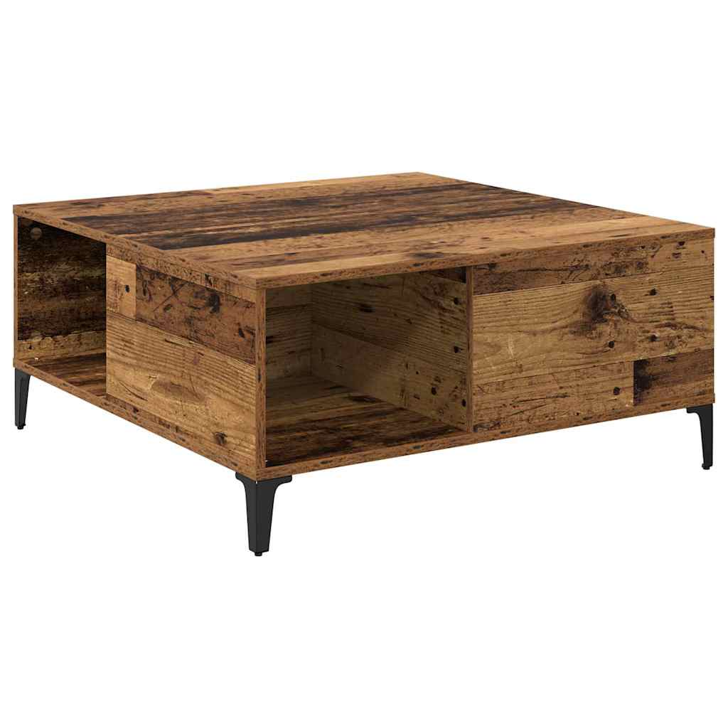 Konferenční Stolek Staré Dřevo 80 X 80 X 36,5 Cm