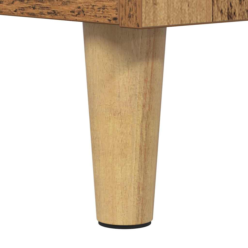 Konferenční Stolek Staré Dřevo 90 X 50 X 35 Cm Kompozitní Dřevo