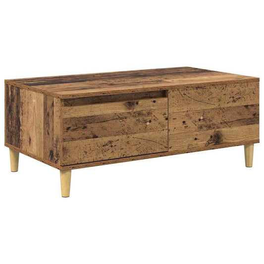 Konferenční Stolek Staré Dřevo 90 X 50 X 35 Cm Kompozitní Dřevo