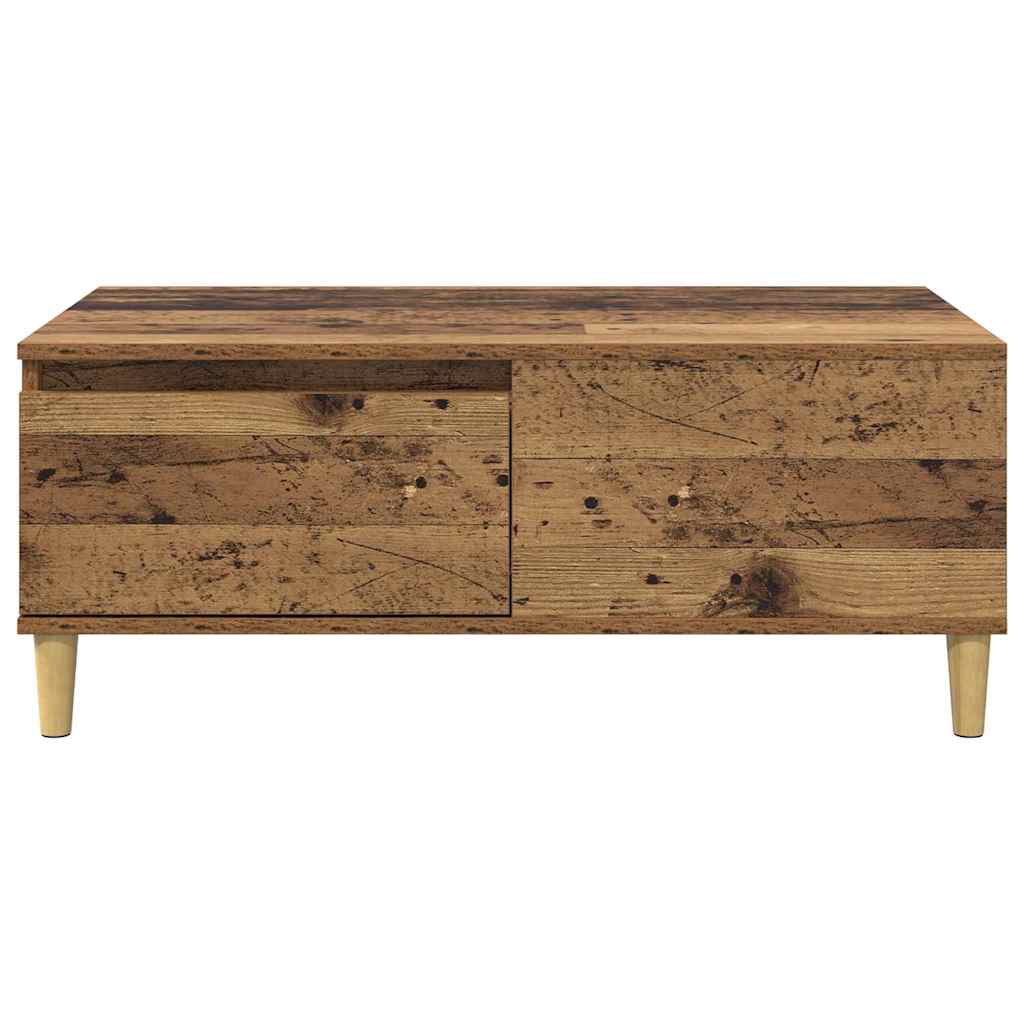 Konferenční Stolek Staré Dřevo 90 X 50 X 35 Cm Kompozitní Dřevo