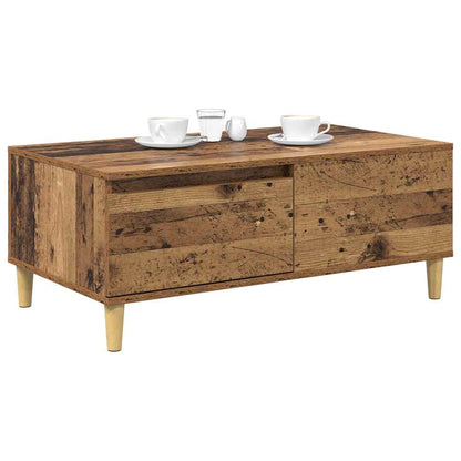 Konferenční Stolek Staré Dřevo 90 X 50 X 35 Cm Kompozitní Dřevo