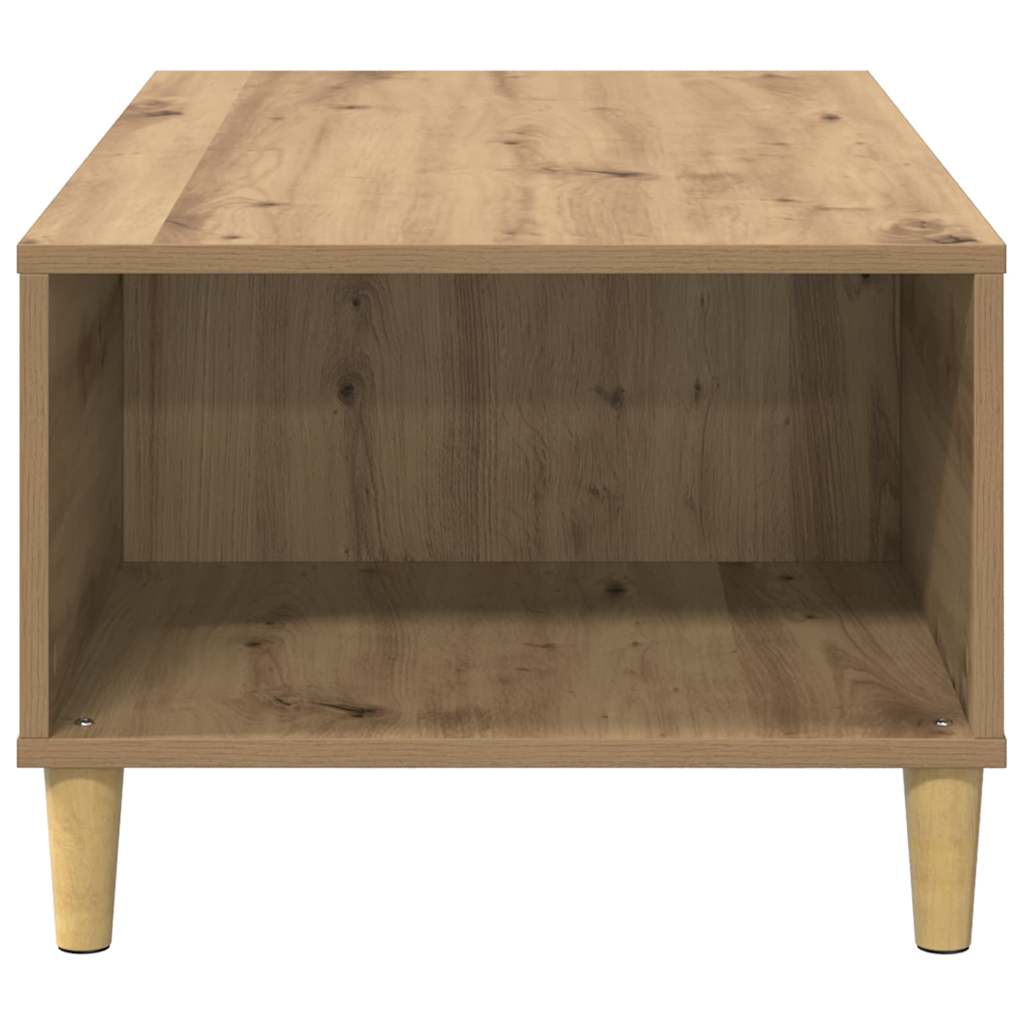 Konferenční Stolek Artisanový Dub 90 X 50 X 35 Cm
