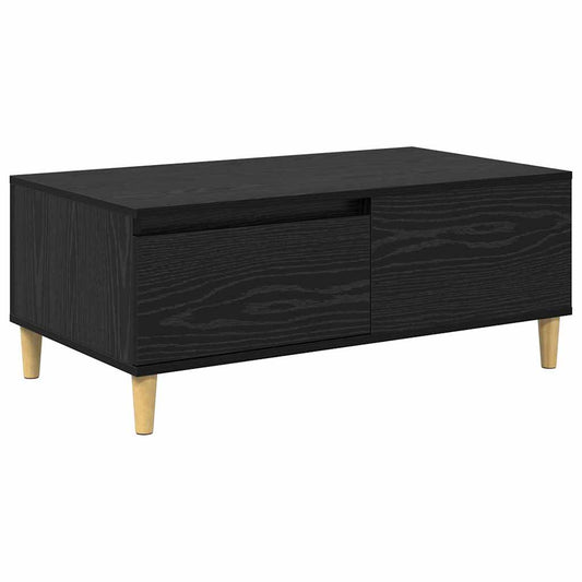 Konferenční Stolek Černý Dub 90 X 50 X 35 Cm Kompozitní Dřevo