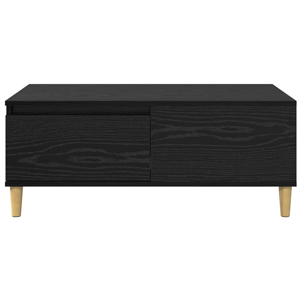 Konferenční Stolek Černý Dub 90 X 50 X 35 Cm Kompozitní Dřevo